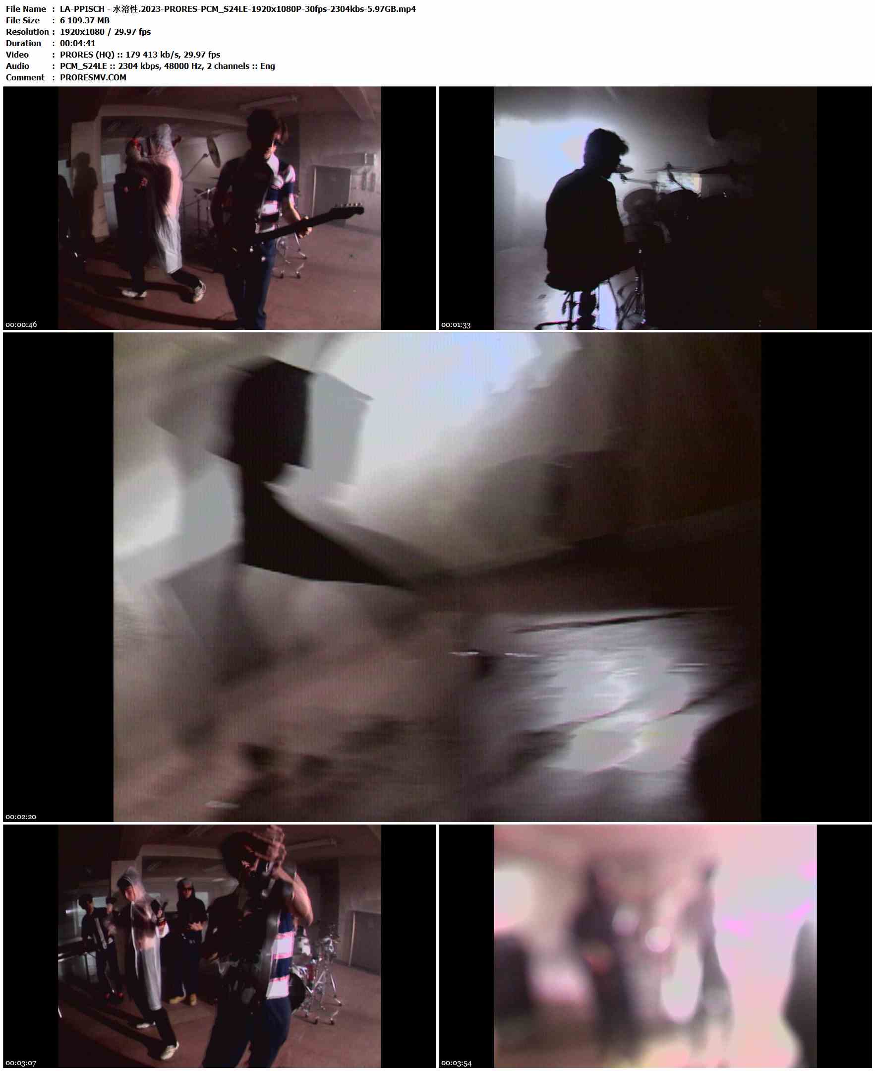 LA-PPISCH - 水溶性.2023-PRORES-PCM_S24LE-1920x1080P-30fps-2304kbs-5.97GB官方MV_高清MV